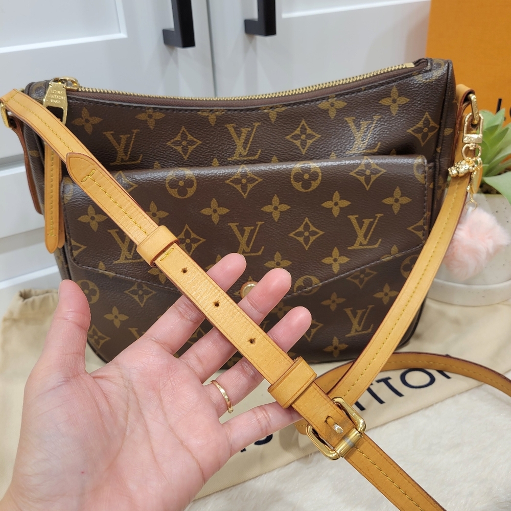 💕DISCONTINUED Very Rare Crossbody/Shoulder LOUIS VUITTON Mabillon Monogram - Picture 5 of 17